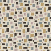 Mosaic Dove Grey Square Tile—Decorating Fabric—100% Polyester—54" Inches Wide—Sold by the Yard